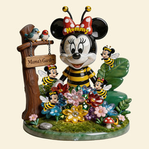 Busy Bee Mama Garden Acrylic Plaque - Personalized Gift For Mom 01TOTA230326