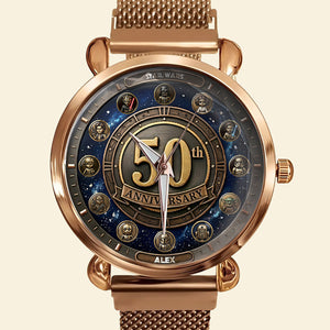 Legendary Warriors Mesh Strap Quartz - Personalized Gifts 02hata290626