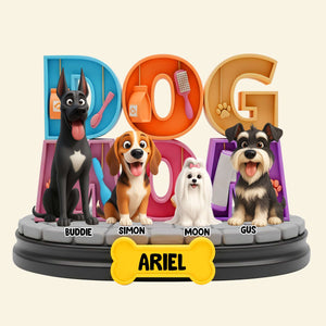 Adorable Dog Acrylic Plaque - Personalized Gifts For Dog Lovers 06TGLU260625-Homacus