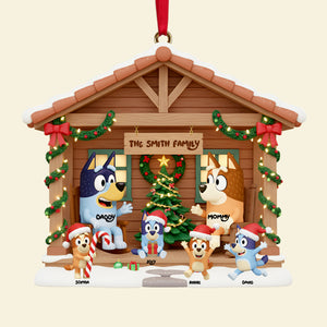 Joyful Family Together Ornament - Personalized Christmas Gift For Family 01NALU221025