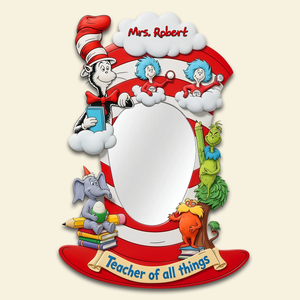 Whimsical Classroom Characters Mirror - Personalized Gifts For Teachers 06TGLU250725