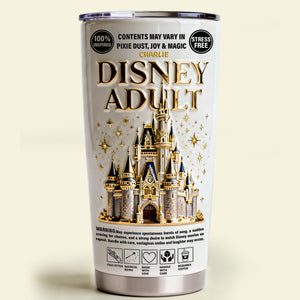Fairytale Castle Tumbler - Personalized Gifts For Magic Lovers 01nalu271225