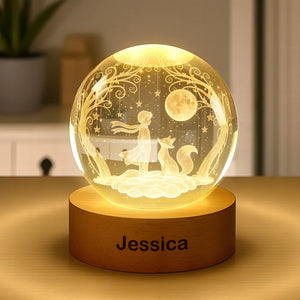 Starry Dream Boy Crystal Night Light - Personalized Gift 06PALU181225