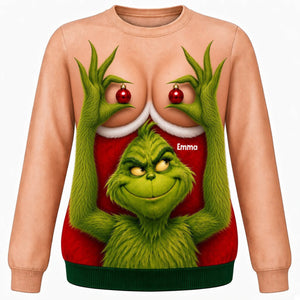 Naughty Ugly Sweater - Personalized Gifts For Christmas 04hadt191026