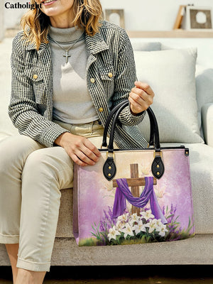 Catholight  Faithful Bloom Leather Bag
