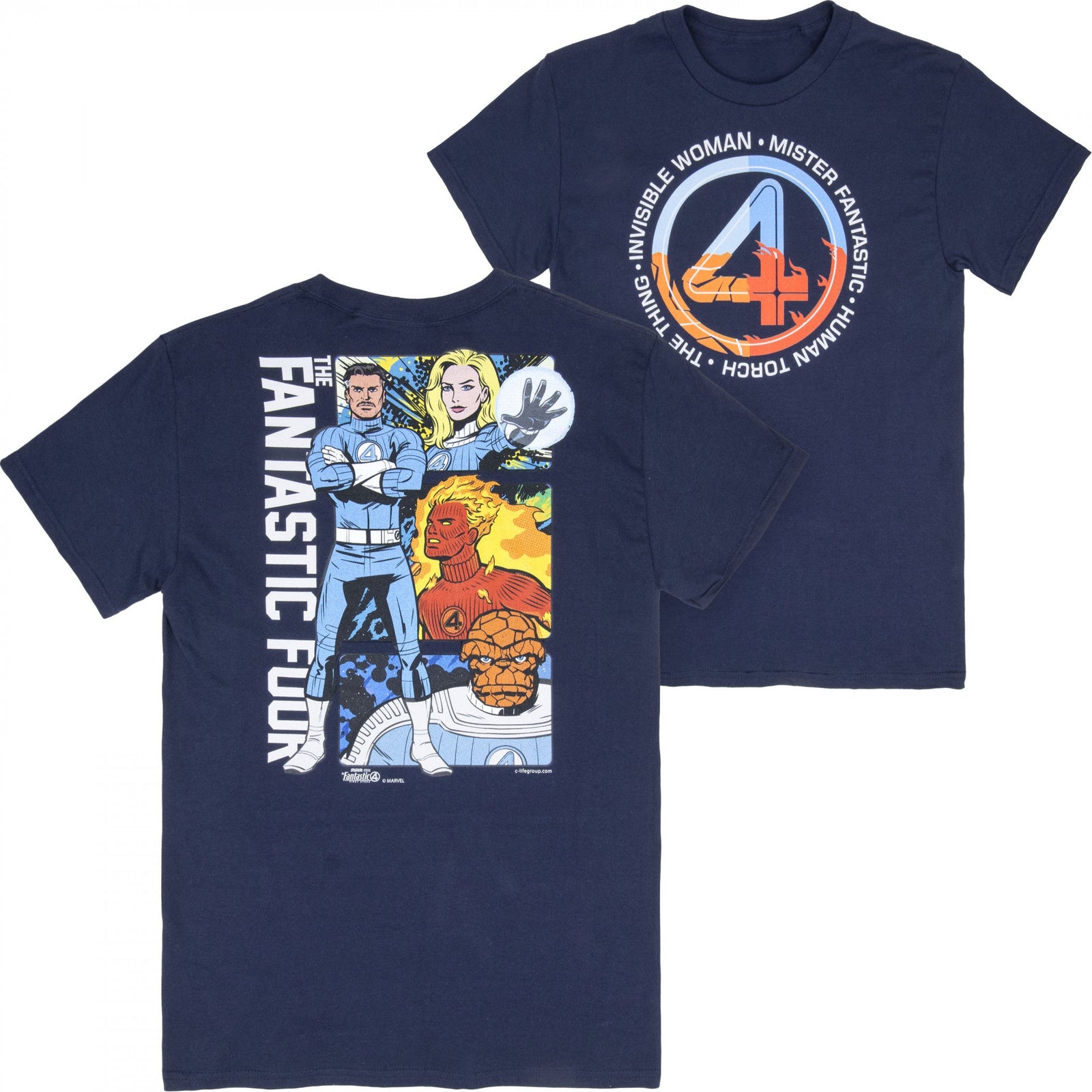 Heroic Four Graphic Shirt - Gifts For Movie Fan 01laxx180725