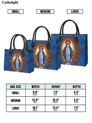 Catholight  The Immaculate Triumph Leather Bag