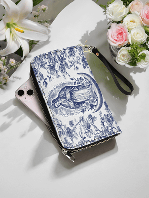 Catholight  Sacred Serenity Virgin Mary Leather Wallet Purse