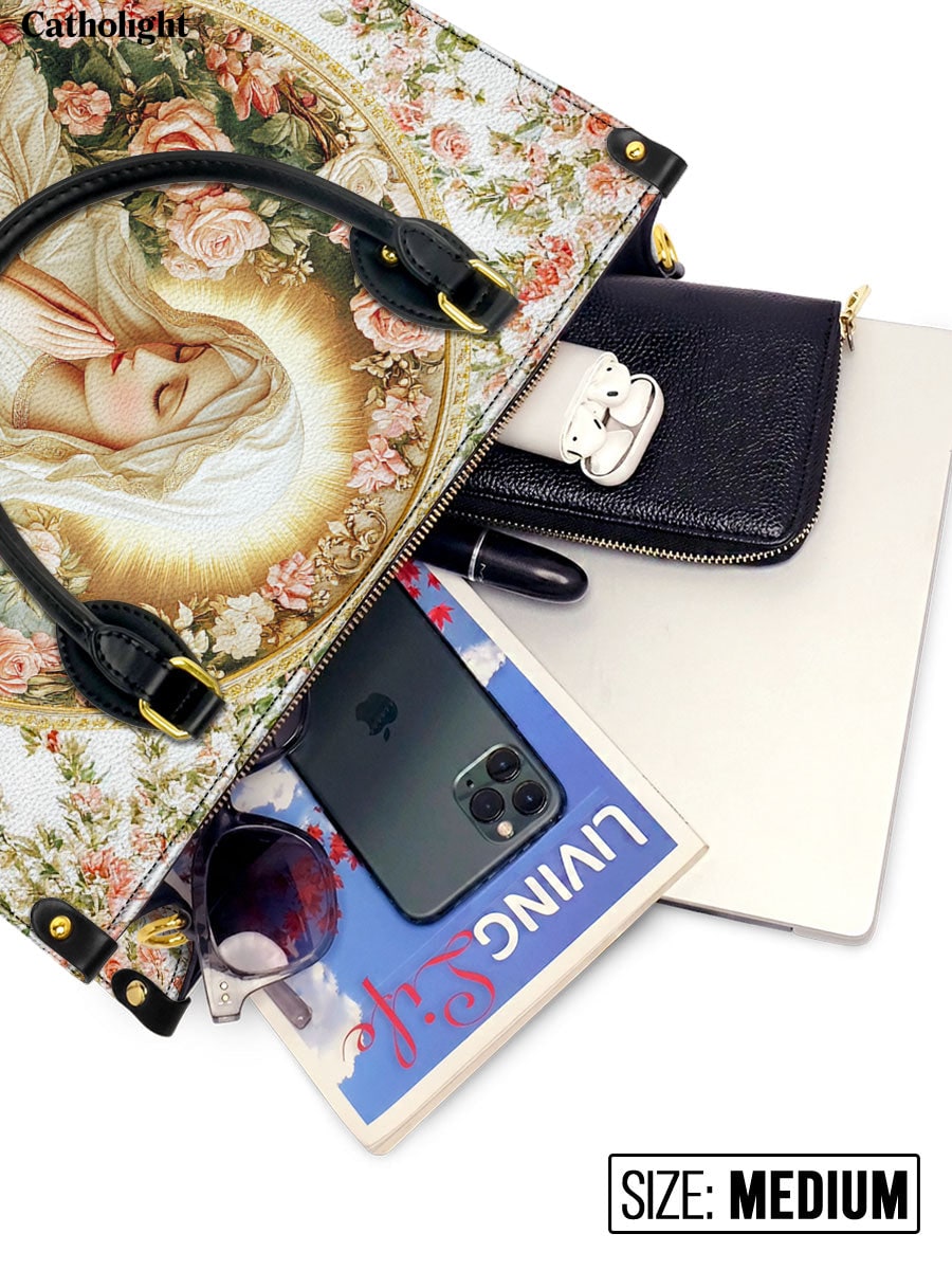 Catholight  Virgin Mary's Grace Leather Bag