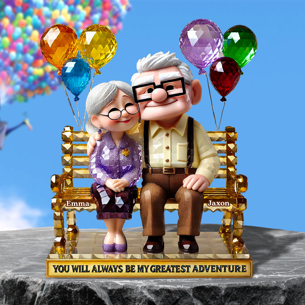 Romantic Couple Acrylic Plaque Personalized Christmas Gifts For Couple 04TGDT030525