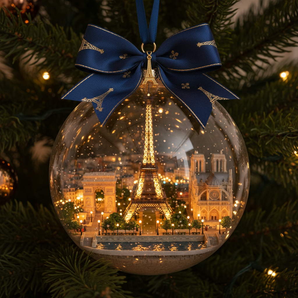 Famous Landmark Christmas Ornament Personalized Gifts For Travel Lovers 03hytn211125
