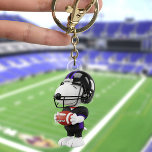 Gifts For Football Lovers Personalized Cartoon Keychain 01HUDT110625