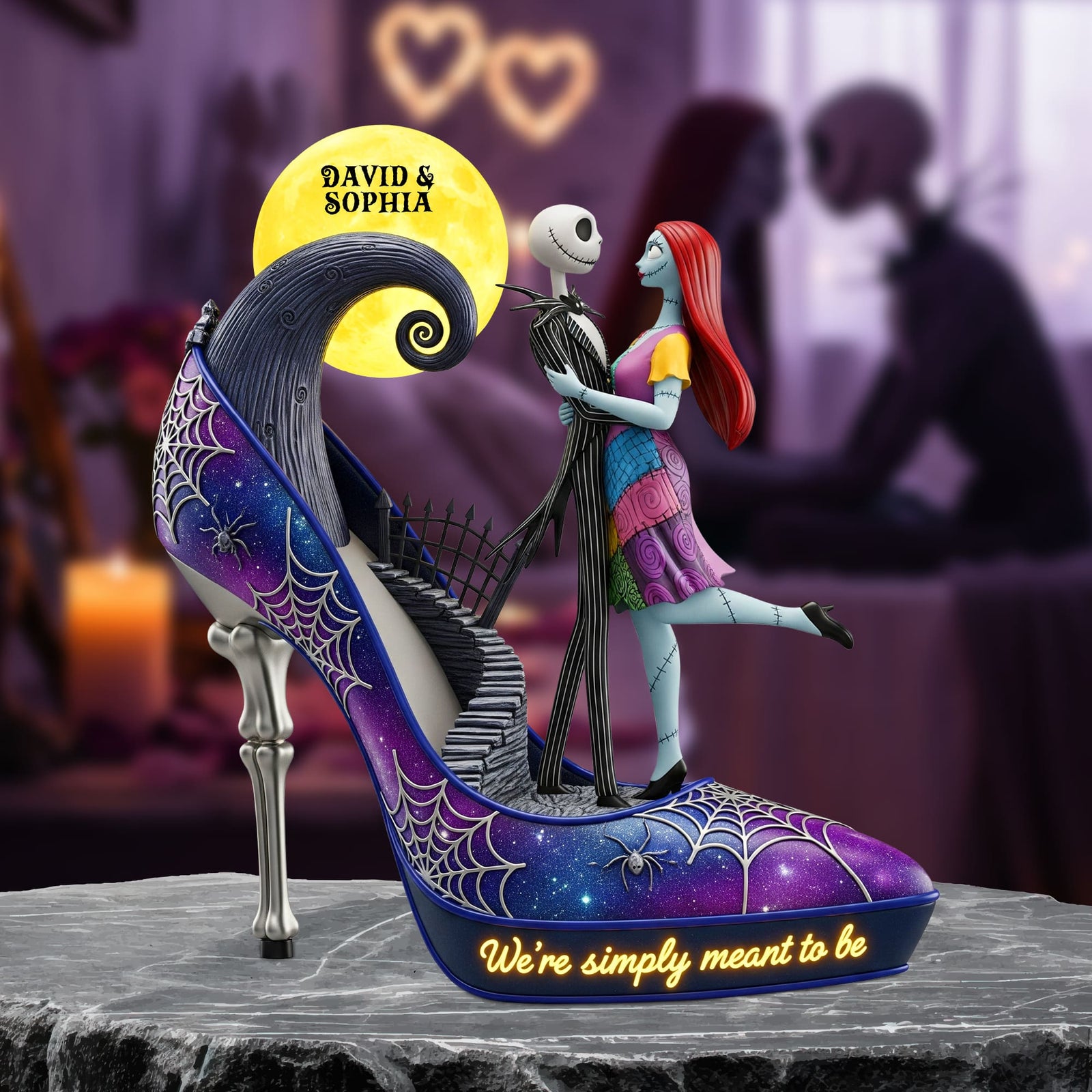 Personalized Gifts For Couple Plaque We're Simply Meant To Be 02ohtn110725