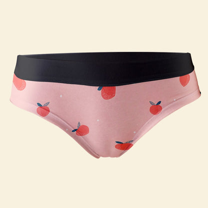 Customized Valentine's Boxer Briefs for Women, Girlfriend or Wife Name, Pink Underwear, 03KAPO291223 - Boxer Briefs - GoDuckee