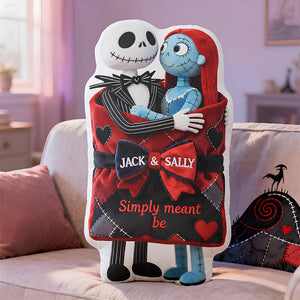Skeleton Custom Shaped Pillow  - Personalized Gifts For Couple 05ohdt301225