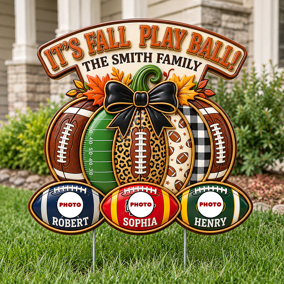 Sport Lovers Yard Sign - Personalized Gifts For Halloween Yard Sign 01NADT030926