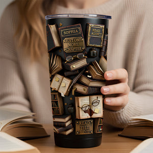 Reading Book 20oz Tumbler - Personalized Gifts For Book Lovers 06dtdt291225