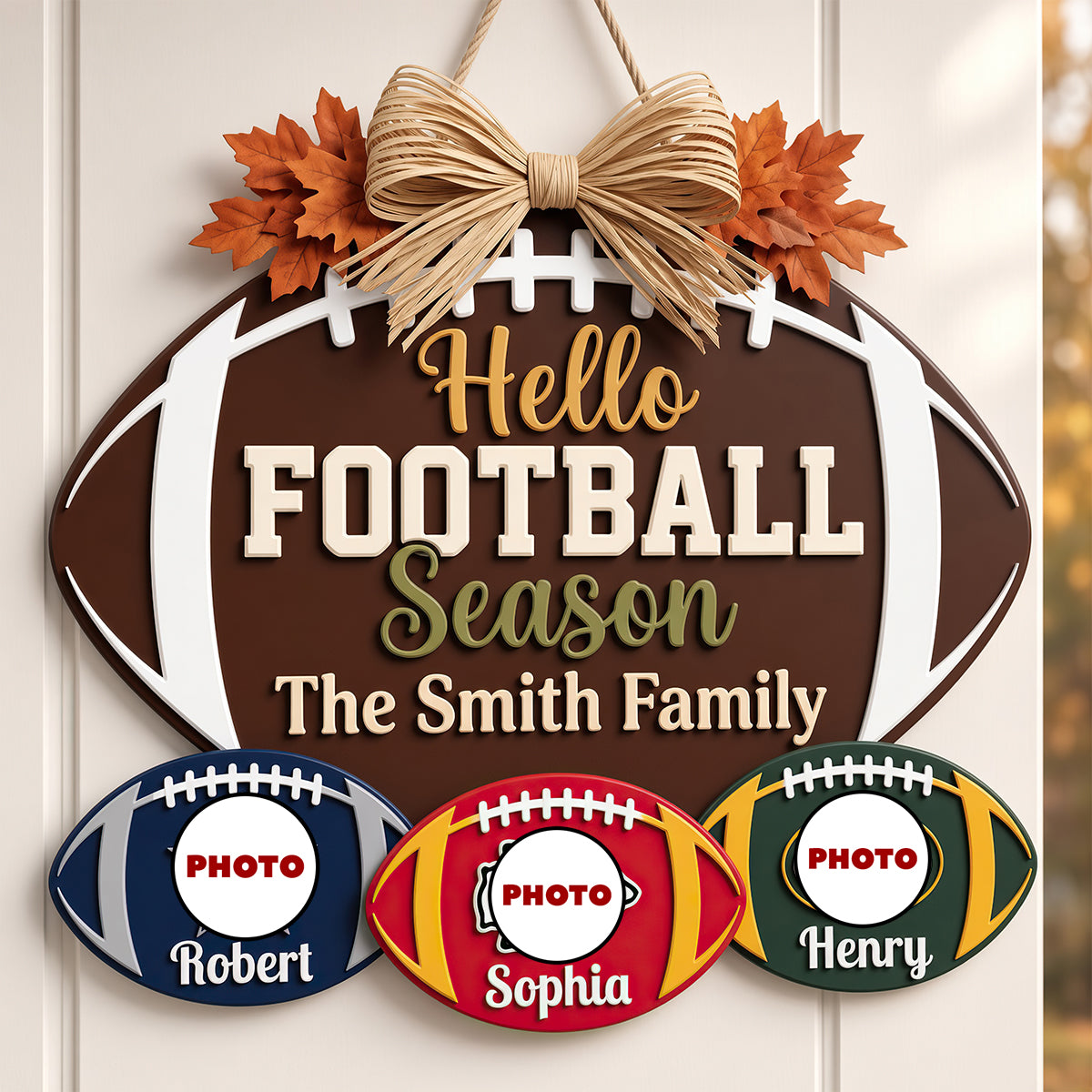Family Welcome Sign - Personalized Gifts For Sport Lovers 03nadt290826