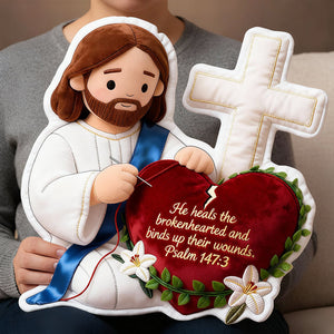 Christian Custom Shaped Pillow - Personalized Gifts For Christian 01padt271225