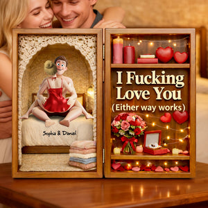 Sassy Couple Acrylic Plaque - Personalized Gifts For Couples 03OHLU020226