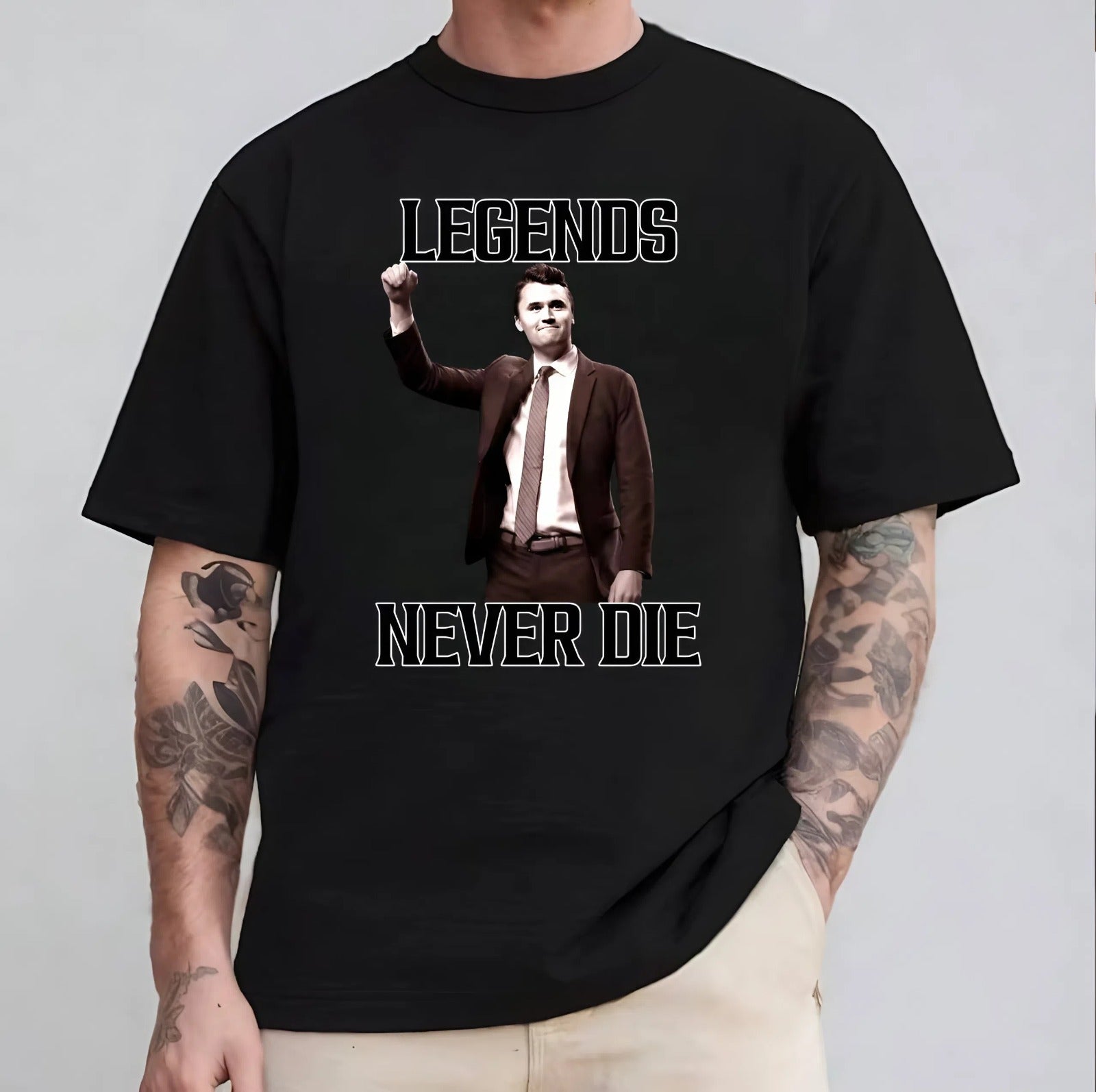 Legend Never Die Charlie Kirk Shirt 04laxx110925