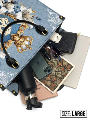 Catholight  Sacred Devotion Leather Bag