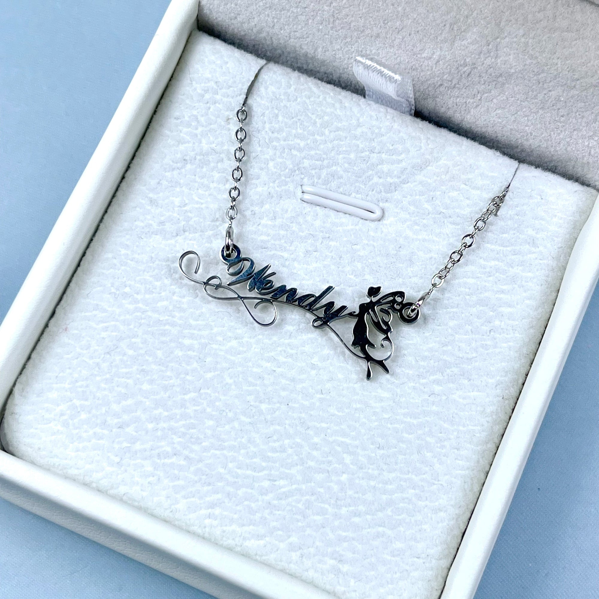 Personalized Name Necklace - Magic Fairy Charm 26-Homacus