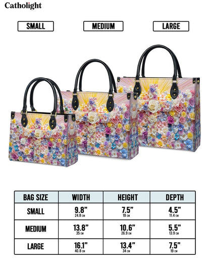 Catholight  Floral Resurrection Leather Bag