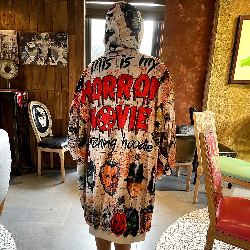 Horror 05HUDT170723 Oversized Hoodie, Gift For Horror Fans - AOP Products - GoDuckee
