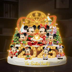 Family Custom Shape Acrylic Light Box - Personalized Gifts For Family 02pata131125