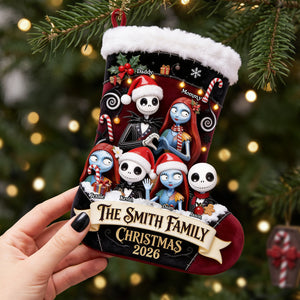 Spooky Christmas Ornament - Personalized Gifts For Family 01tyta280826