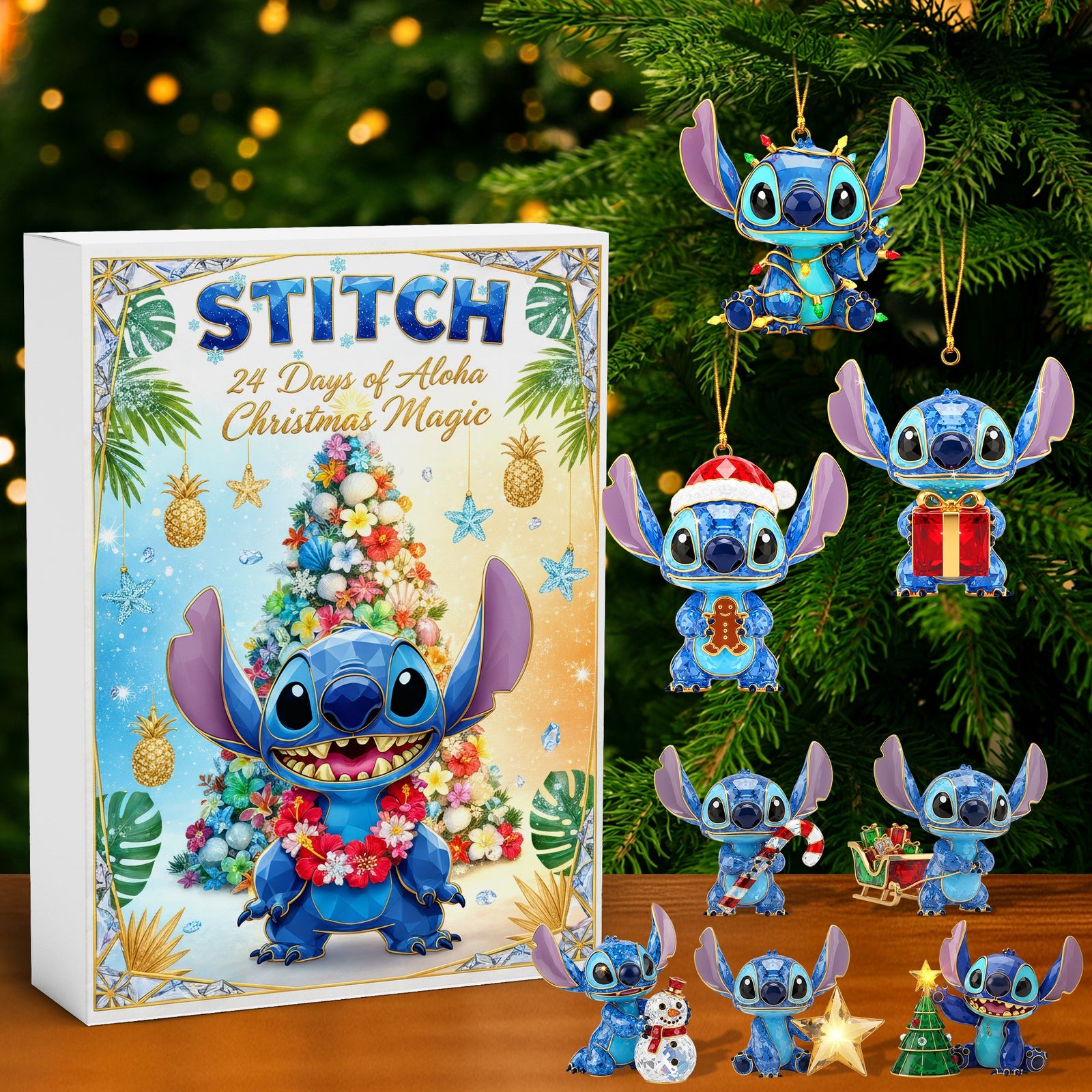 Tropical Alien Advent Calendar Blind Box - Christmas Gifts 06HYQN061125