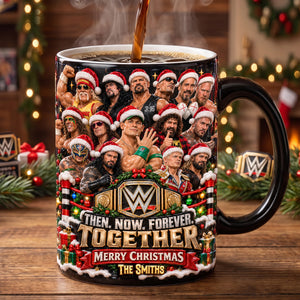 Merry Christmas Fighter Magic Ceramic Coffee Mug - Personalized Gifts For Christmas Magic Mug 07PADH140926