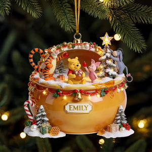 Sweet Holiday Acrylic Ornament - Personalized Gifts For Christmas 02halu140826