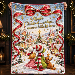 Shining Christmas Blanket - Personalized Christmas Gifts 03padt061026