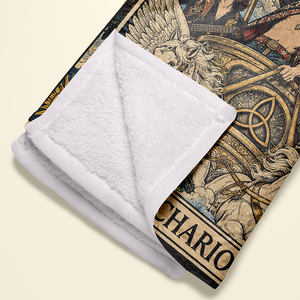 Led Zeppelin Hard Rock Tarot Card Blanket  - Personalized Gifts For Music Lovers 06HULU281026