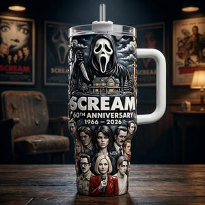 60th Anniversary 40oz Tumbler – Gifts For Horror Lovers 01palu120326