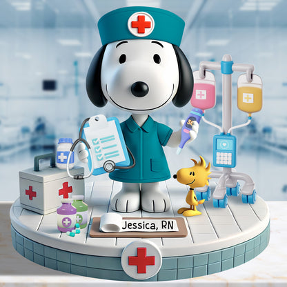 Funny Nurse Acrylic Plaque - Personalized Gifts for Nurse 032HULU180725