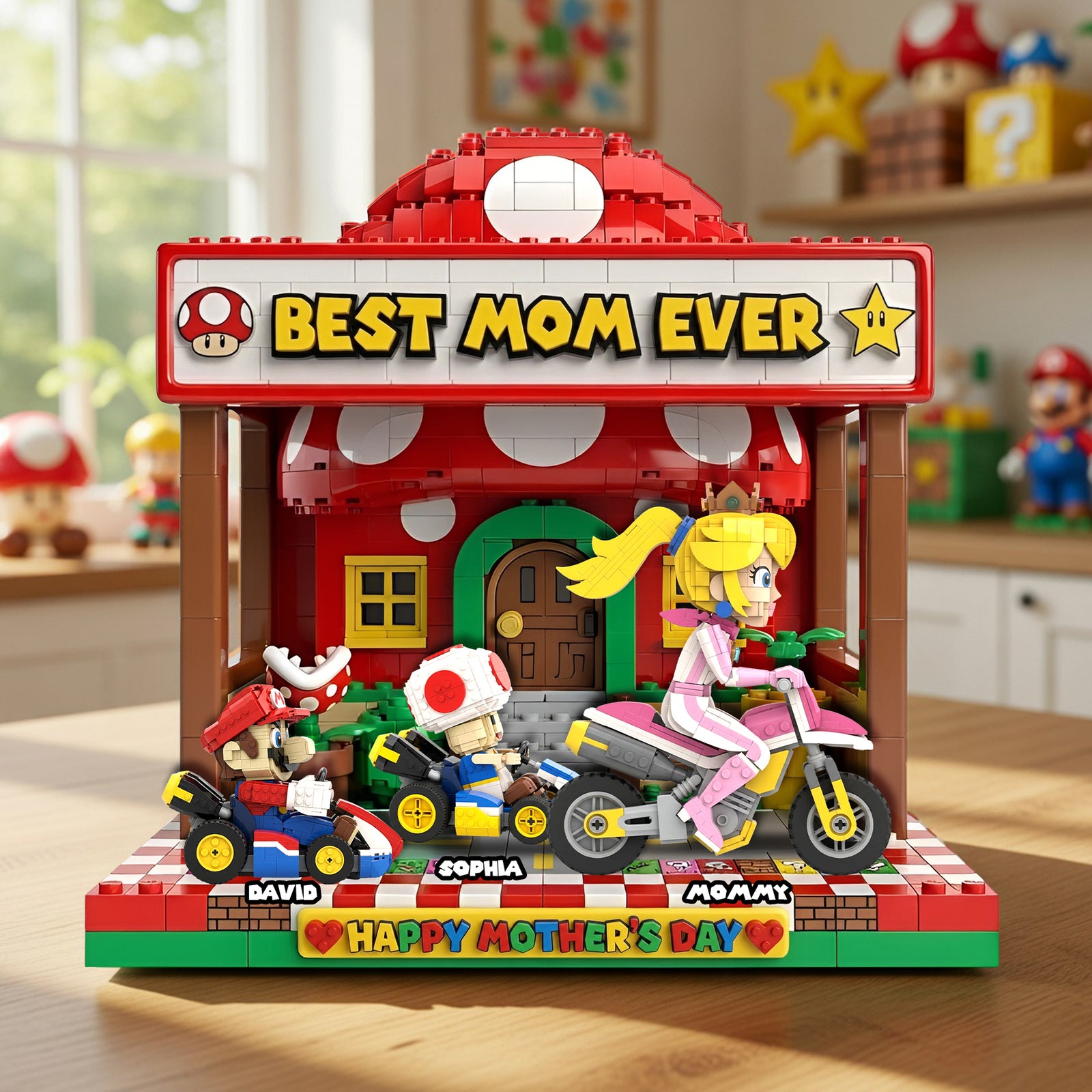 Best Mom Ever Acrylic Plaque - Personalized Gifts For Mothers 04ohlu150426