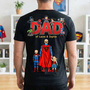 Heroic Dad Shirt - Personalized Gifts For Father's Day Shirt 03HUTN040626PA