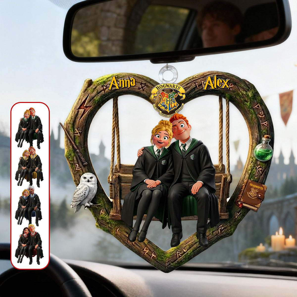 Couple Car Ornament - Personalized Gifts For Couple 03tomg020226