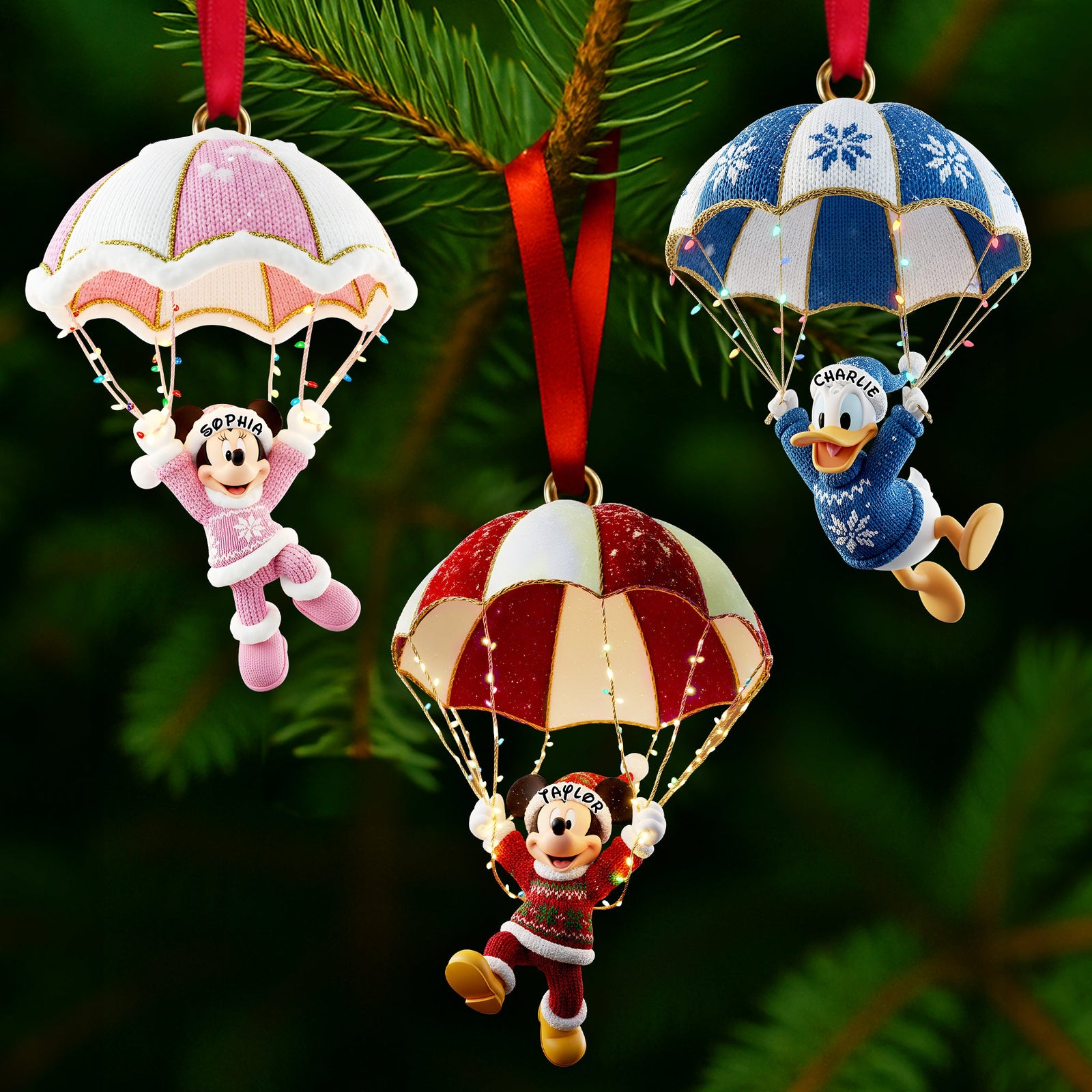 Parachute Adventure Acrylic Ornament - Personalized Gifts For Movie Fans 07PALU171025