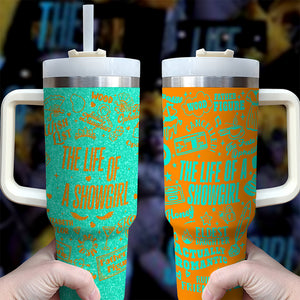 Quirky Graphic Tumbler 40oz Tumbler - Colorful Gifts For Fans 01HYQN230825
