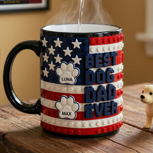 Best Dog Dad Ever Magic Coffee Mug - Personalized Gifts For Dad 02tgdt060526