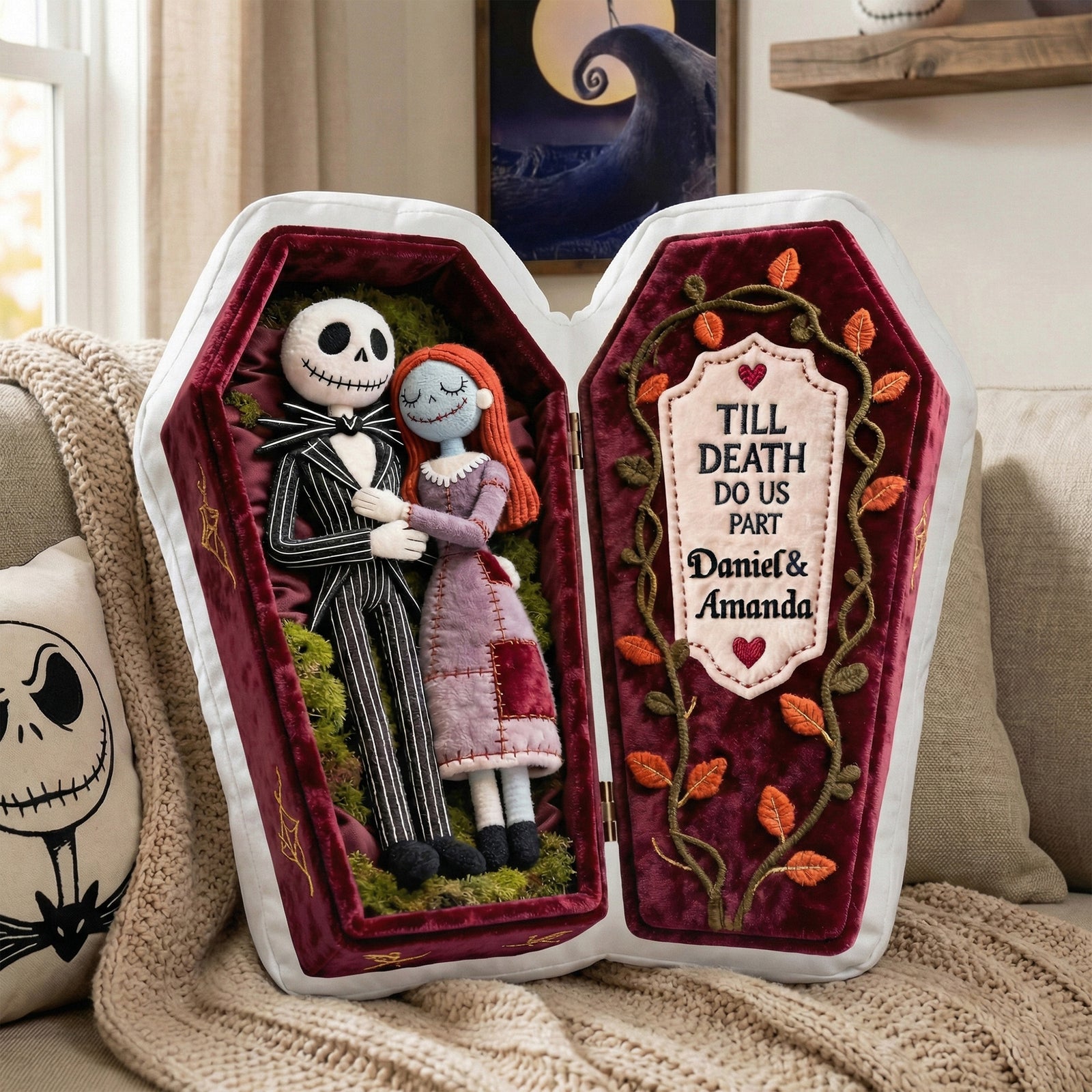 Forever Love Couple Pillow Personalized Gifts For Couple 05OHMG231225
