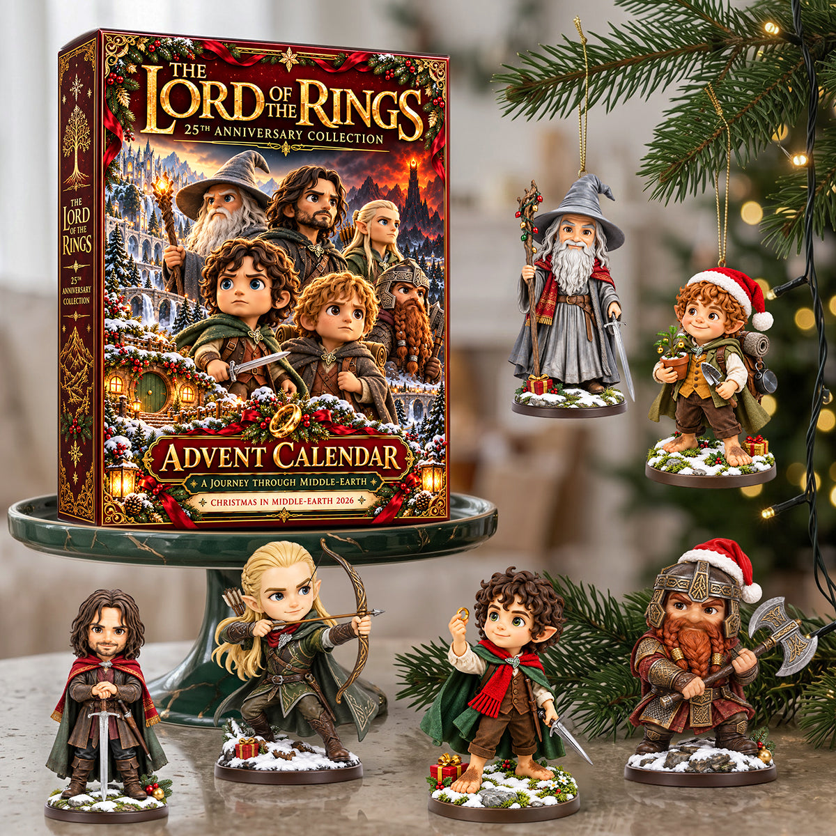 25th Anniversary Christmas Advent Calendar Blind Box - Personalized Gifts For Fantasy Lovers 03tyta121026