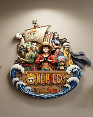 Adventure Crew Acrylic Clock – Personalized Gifts 05kimg311225