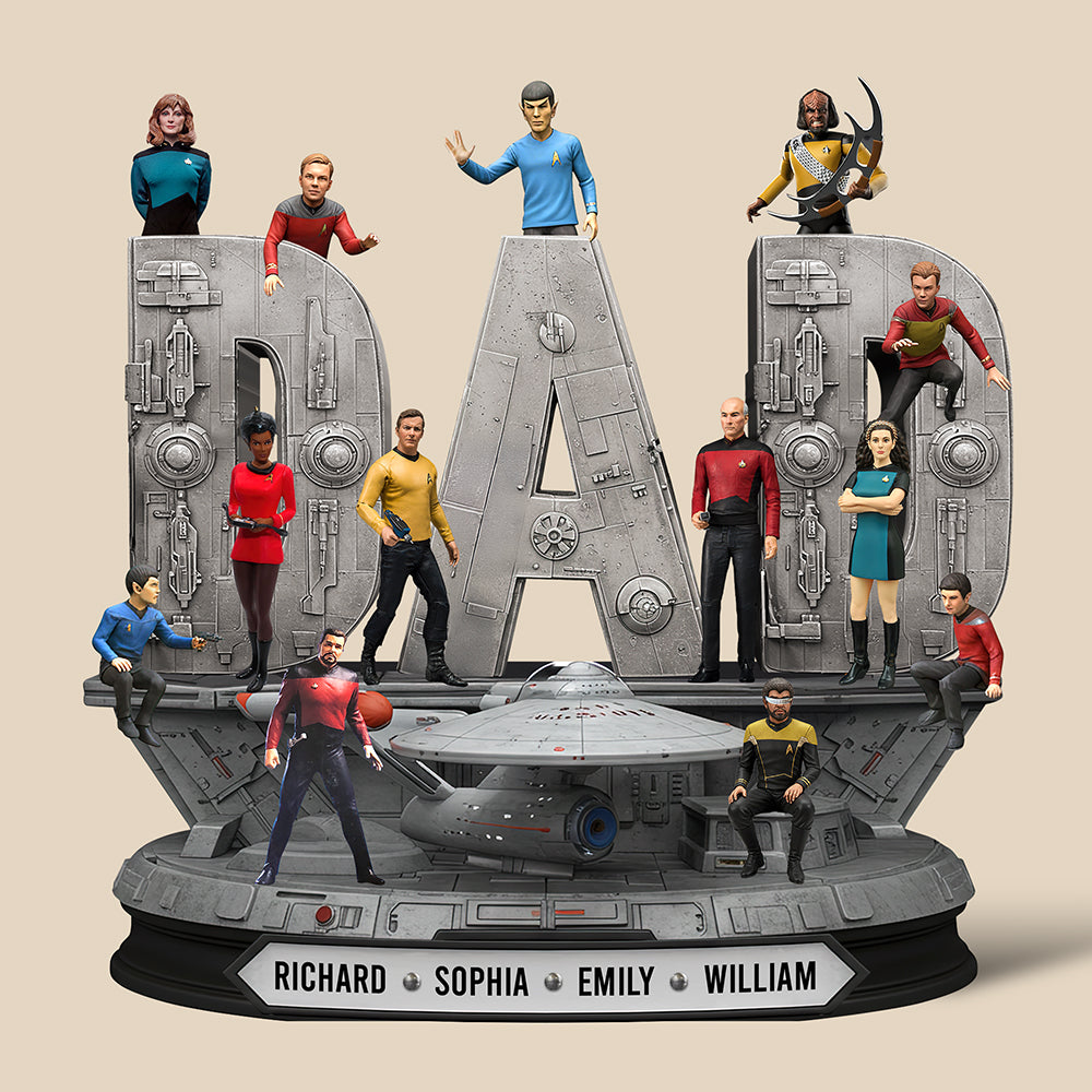 Galaxy Troop Plaque - Personalized Gifts For Dad 04qhqn130525-Homacus