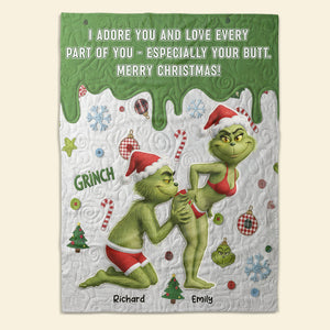 Naughty Couple Blanket - Personalized Gifts For Couples 07OHQN111125