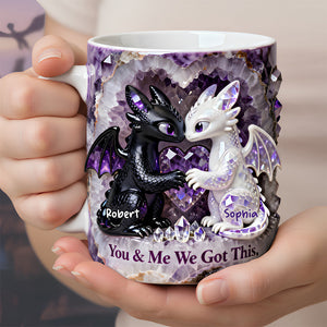 Couple Forever Coffee Mug - Personalized Gifts For Couple 01NADT140126